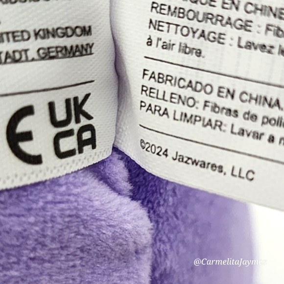 ROBOYO 👽 Purple Water Alien w Rainbow Belly HugMee Original Squishmallow ☆ NWT - Picture 8 of 8